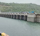 Srisailam Reservoir Receives One Lakh Cusecs Flood Water Hydropower Generation Starts