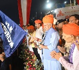 J&K L-G flags off first batch of Amarnath Yatra pilgrims from Jammu amid tight security arrangements