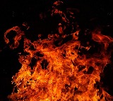 Katedan Fire Accident Massive Fire at Rubber Factory in Hyderabad