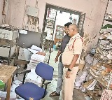 Rs 13 Lakh Stamp Papers Stolen from Gannavaram Sub Registrar Office