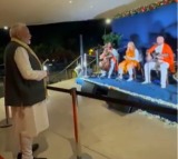 PM Modi receives spiritual welcome in Rio with 'Om Gan Ganpataye Namah' performance