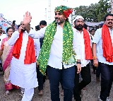 Nara Lokesh Attends Nellore Rottela Panduga Receives Health Roti