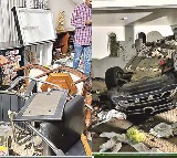 YSRCP Leader Nallapureddys House Attacked in Nellore