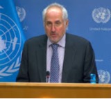 US sanctions on UN human rights expert unacceptable: UN spokesman