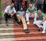 Ahan Shetty wraps up a shooting schedule for ‘Border 2’ with his brothers Diljit Dosanjh and Varun Dhawan