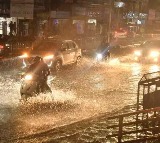 Hyderabad Rain causes traffic jams in several areas