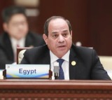 Egyptian, French leaders discuss mediation efforts on Gaza ceasefire