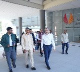 Chandrababu Visits Singapore Sports School with Gopichand