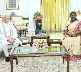 PM Modi, HM Shah meet President Murmu at Rashtrapati Bhavan