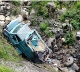 Three CRPF jawans killed 10 injured in JK road accident