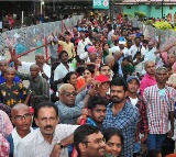 Tirumala Inundated with Devotees Due to Consecutive Holidays