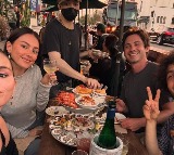Selena Gomez, Benny Blanco step out for a double date
