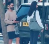Virat Kohli Anushka Sharma share moment of laughter with locals on London streets