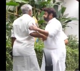 Nandamuri family mourns Padmajas death Balakrishna consoles Daggubati