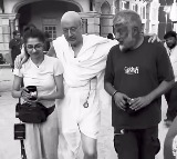 Anupam Kher shares glimpse of his role as Mahatma Gandhi from ‘The Bengal Files’