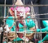 26-foot tall apple Ganesh idol to mark golden jubilee of Natraj Club in Sambalpur