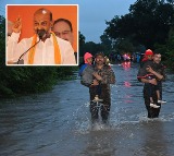 Bandi Sanjay requests Rajnath Singh for help with Telangana floods
