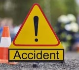 Three killed as bus rams into truck in Telangana