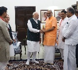 PM Modi meets CP Radhakrishnan after Vice Presidential victory