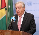 UN chief urges member states to rebalance military spending, development needs