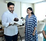 Nara Lokesh Blesses Union Ministers Son