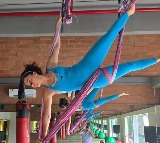 Taapsee Pannu showcases her aerial yoga skills 'like a boss'