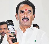 Jupally Krishna Rao Plays Movie Song for Students