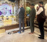 Nara Lokesh prays at London ISKCON temple on Modis birthday