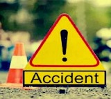 Bus Accident in Guntur Several Injured
