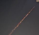 Delhi Fireball Lights Up Sky Viral Video