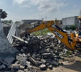 HYDRAA undertakes demolition on encroached government land in Hyderabad