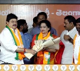 Varun Sandesh Mother Dr Ramani Joins BJP