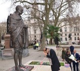 Gandhi statue vandalism: India raises concerns, London Police say probe underway