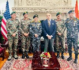 Indian envoy meets visiting armed forces medical team in Washington