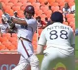 Nitish Kumar Reddy Stunning Catch in Ahmedabad Test