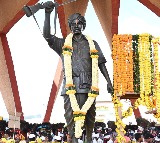 Tributes paid to tribal warrior Kumaram Bheem on death anniversary