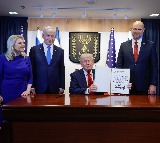 Great and beautiful day: Trump writes in Knesset guestbook as Hamas releases 20 hostages