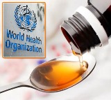 WHO warns against using three Indian syrups
