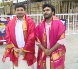 Kiran Abbavaram Visits Tirumala Ahead of K Ramp Release