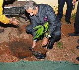 MoS Kirti Vardhan Singh plants sapling at Shree Swaminarayan temple Complex in Uganda