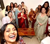 Shabana Azmi enjoys Diwali gathering with Konkona, Vidya Balan & others