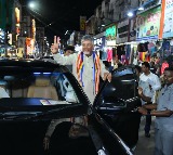 Chandrababu Naidu Surprise Visit to Vijayawada Besant Road