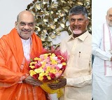 Amit Shah Receives Birthday Wishes from Chandra Babu Naidu Nara Lokesh