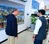 Nara Lokesh Meets Populous to Develop AP as Sports Hub