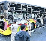 Kurnool bus accident DNA and postmortem tests at accident spot