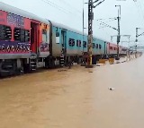 Dornakal Trains Halted Due to Flooding After Heavy Rains