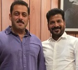 Revanth Reddy meets Bollywood superstar Salman Khan