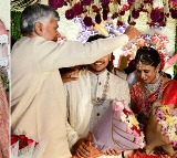 AP CM Chandrababu Participates in Pathuri Nagabhushanam Sons Pre Wedding Event
