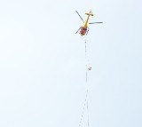 Aerial electromagnetic survey launched for SLBC tunnel in Telangana