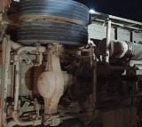 Bharati Travels Bus Overturns Near Eluru Two Dead